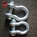 US Type Drop Forged Screw Pin Anchor Bow Shackle For Connecting